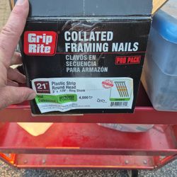 Nail gun nails.