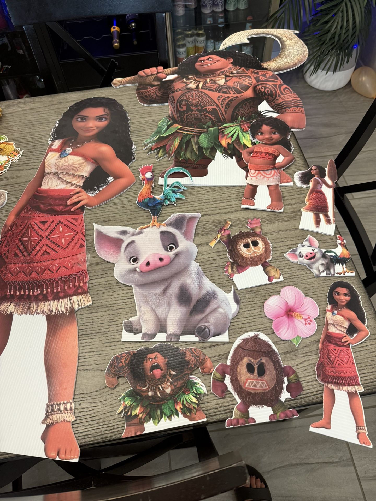 Moana  Cutouts For Birthday Party Plus Decorations 