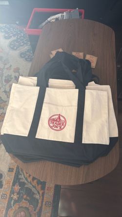 Trader Joe's Canvas Tote Bag NEW