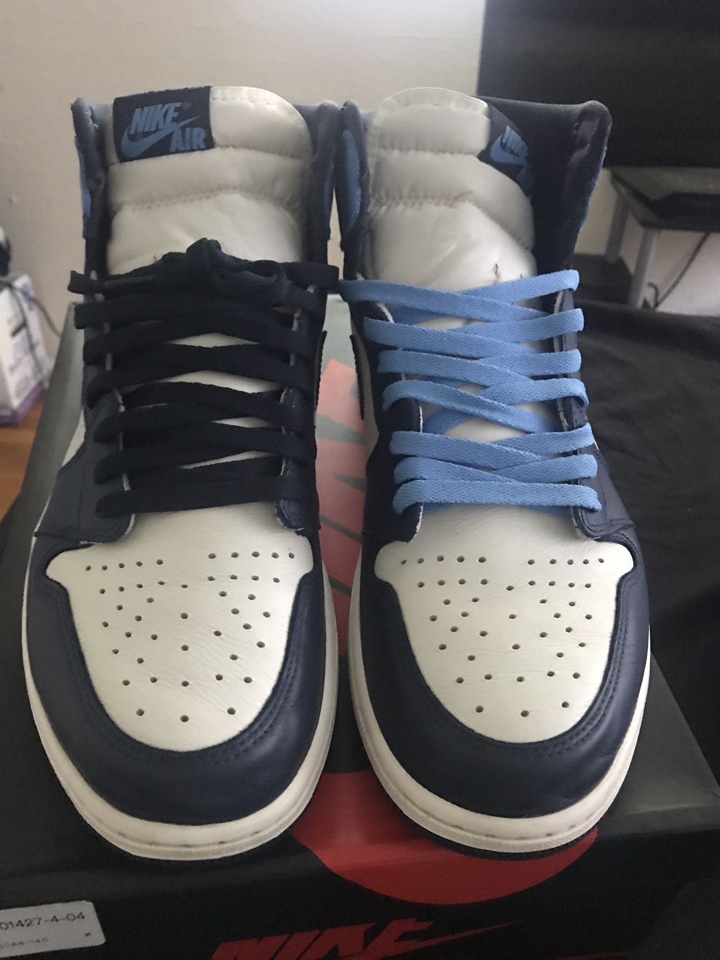 Jordan 1 obsidian Unc