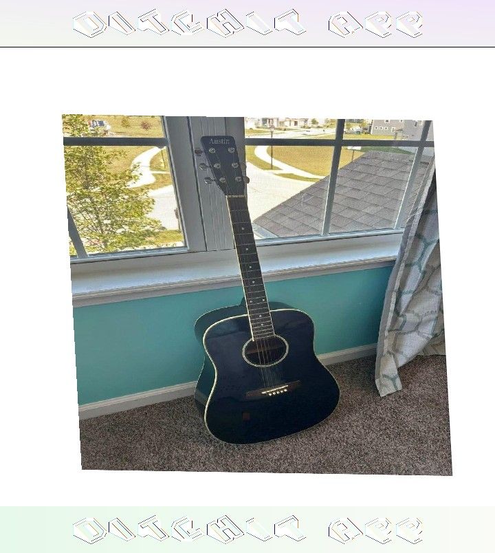 Acoustic Guitar Amazing Music and Timeless Quality allow write