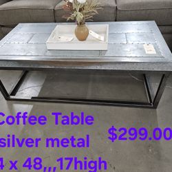Coffee Table Metal Industrial We are located at 2811 East Bell road. Another Time Around Furniture.
