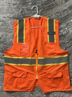 OccuNomix Type R Hi‑Vis Safety Vest – ANSI Class 2, Great Used Condition