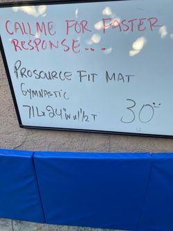 Gymnastics mat