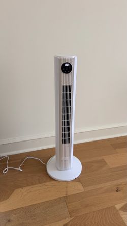 Floor Fan with Remote 4 Modes 3 Speeds, 12H Timer Standing Cooling Fan for Bedroom