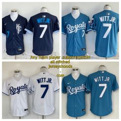 Kansas City Royals Bobby Witt Jr. baseball jerseys