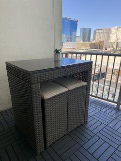 Outdoor Patio Table With Chairs Barstools