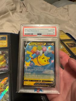 PSA 10 Flying Pikachu V 2021 Pokémon Celebrations #006