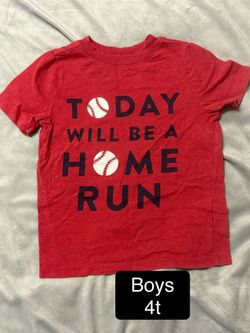 Youth boys 4t baseball shirt
