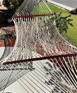 Hammock 60” x 48” has metal hooks