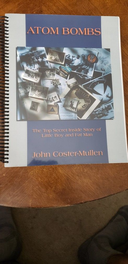 Atom Bombs Book Signed Copy