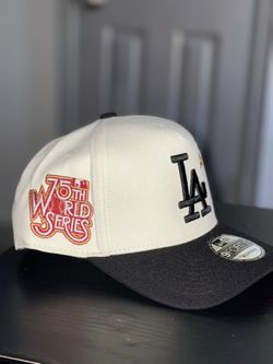NEW ERA 9FORTY A-FRAME LOS ANGELES DODGERS 40TH ANNIVERSARY PATCH SNAPBACK HAT