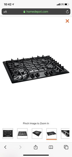 Fridgidaire 30” gas cook top
