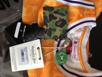 Bape x Mitchell & ness Lakers AUTHENTIC! for Sale in West