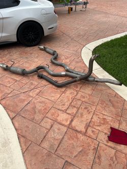 Full 3in downpipe and exhaust Mustang Ecoboost 2015-2023