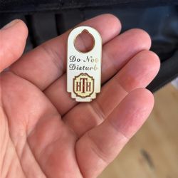 Disneyland-The Twilight Zone Tower of Terror Do Not Disturb Doorhanger Pin
