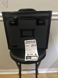  Black Lock Folders Files  Box - Pick Up Only 