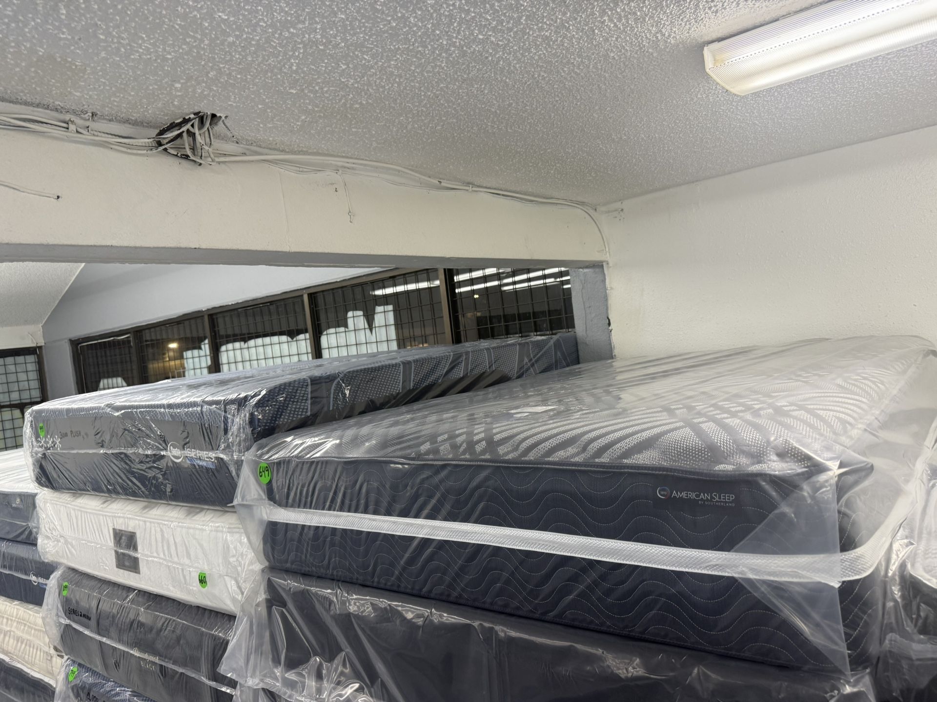 FULL SIZE SOITHERLAND INDIGO (FIRM) MATTRESS & BOX SPRING BED SET