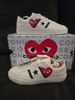 Converse x Comme des Garçons PLAY Low-Top Sneakers