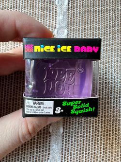 Authentic PURPLE NeeDoh Nice Ice Baby 💜 NEW IN BOX!