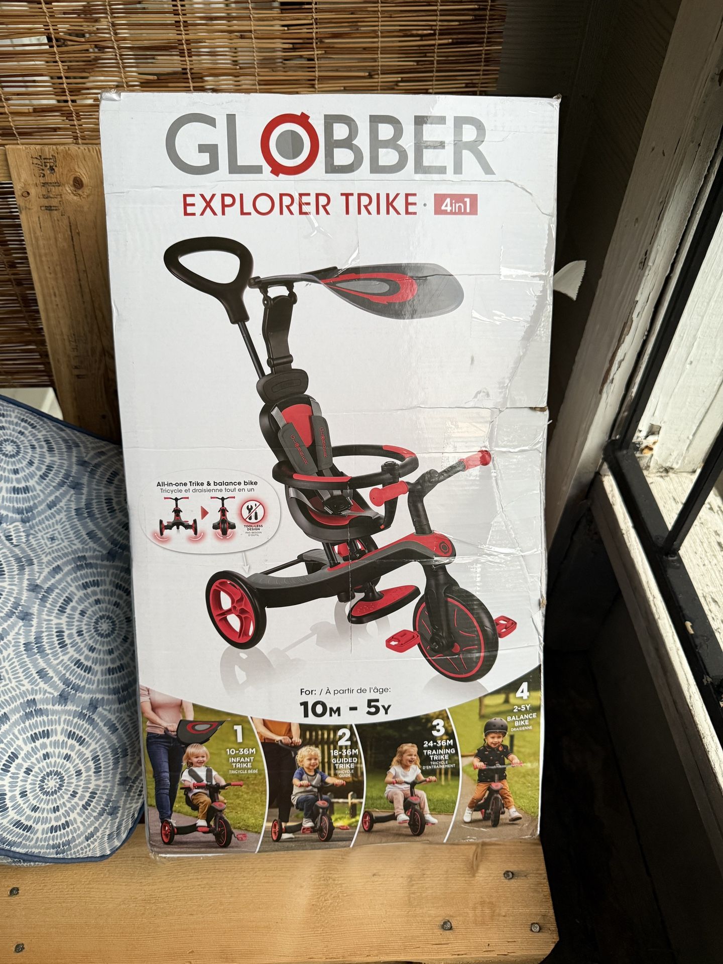 Globber Explorer Trike 4 In 1
