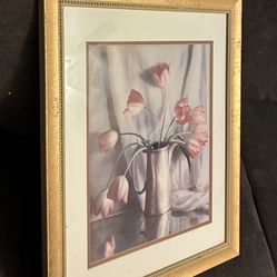 Tulips in Pewter by Wethersby 1 of 4