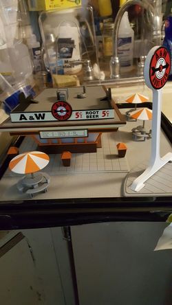 Lionel A&W root beer stand