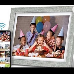 Digital Photo Frame WiFi 10 Inch Touch Screen  HD IPS Display Digital Picture