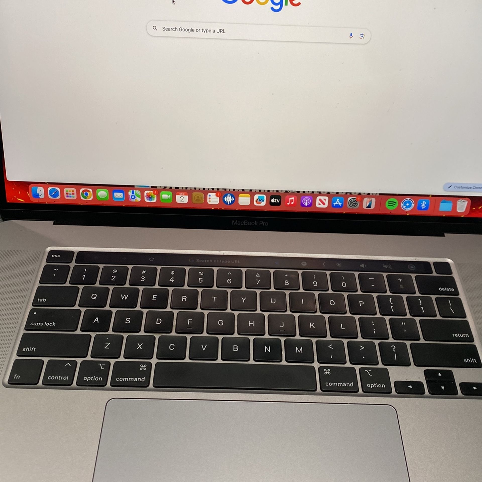 2019 16inch MacBook Pro 512GB 16GB