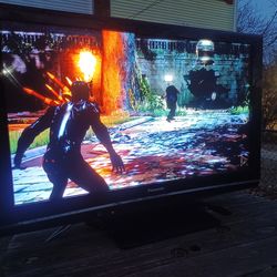 50"PANASONIC 1080P HDTV WITH ROKU REMOTE CONTROL STREAMING STICK $175 FINAL PRICE READ DESCRIPTION AND SEE 👀 ALL PICTURES