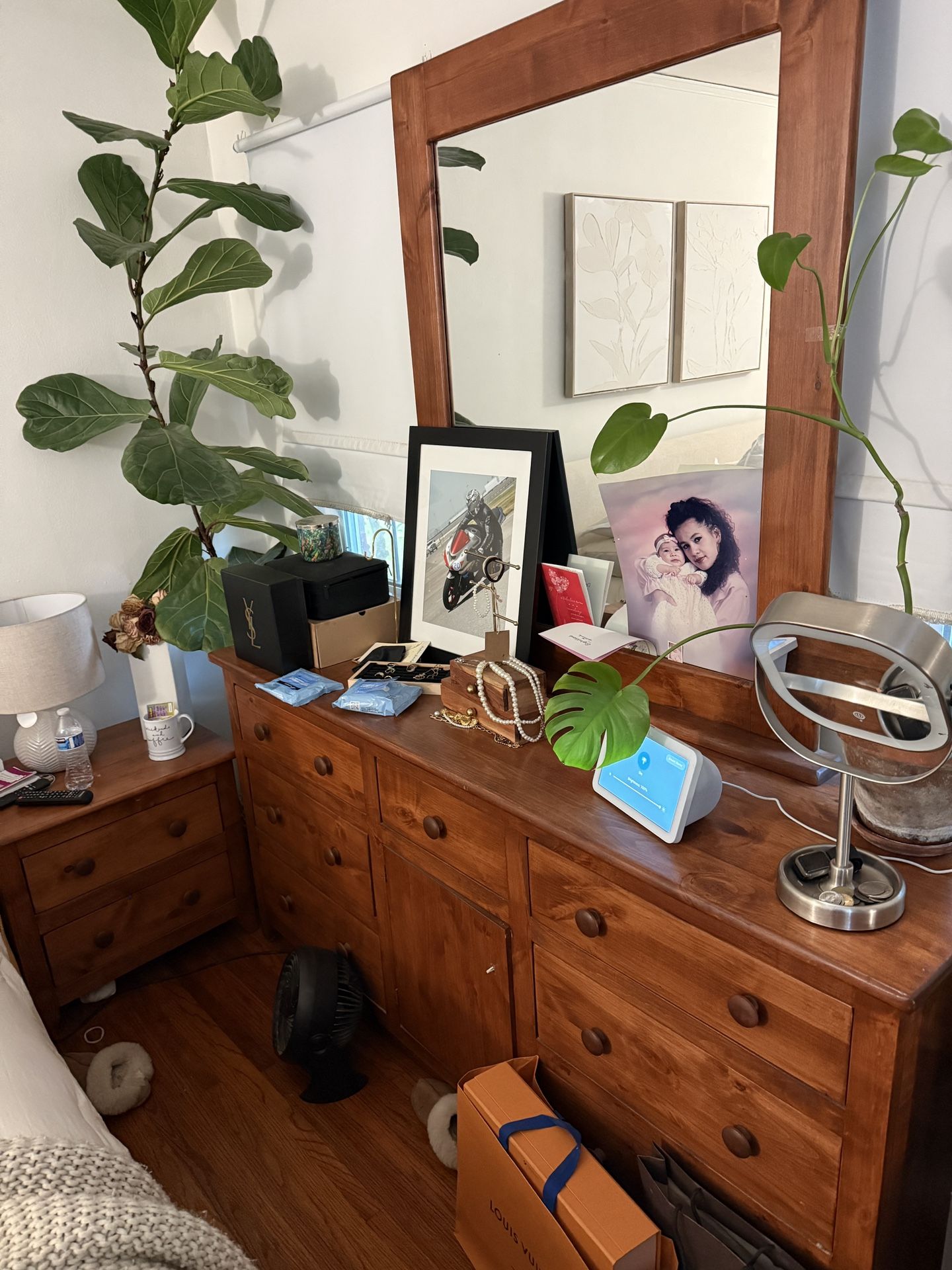 Dresser Vanity and Night Stands