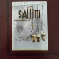 3/$10 🌟 Saw 3 Unrated Edition DVD