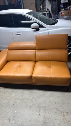 Louis Vuitton yellow sofa