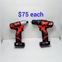 Milwaukee Drill And Impact Wrench Tool