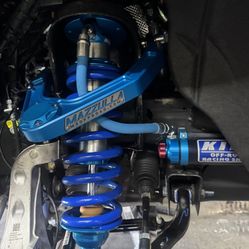 Kings 2.5 With Reservior Front and Back / Mazulla Billet Upper Control Arms For Silverado 1500🔥🔥🔥
