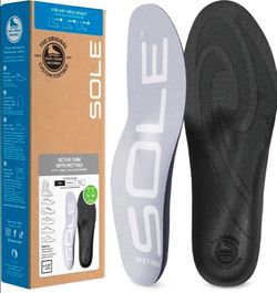 NEW SOLE Active Thin + Met Pads Custom Moldable Insoles – Men’s 10 / Women’s 12