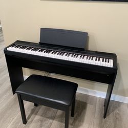 Yamaha Keyboard Piano With Bench