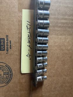 Snap on 1/4” Shallow Metric