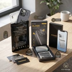 Phone Case and Screen Protector Accessories Bundle