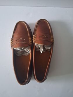 Ralph lauren Brown Leather Penny Loafers