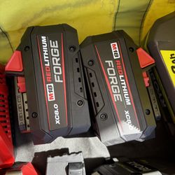 Milwaukee 8.0 Forge 2 of them