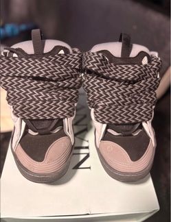 Lanvins brown and white shipping only