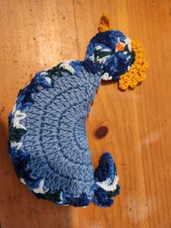 Crochet Chicken Pot Holder