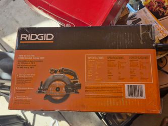 RIDGID 18V 6-1/2 In. Circular Saw Kit
