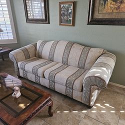 New pullout Sofa, and non-pullout love seat