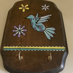Native American Drawing On Key Chain 