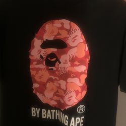 Bape Ape Shirt Pink