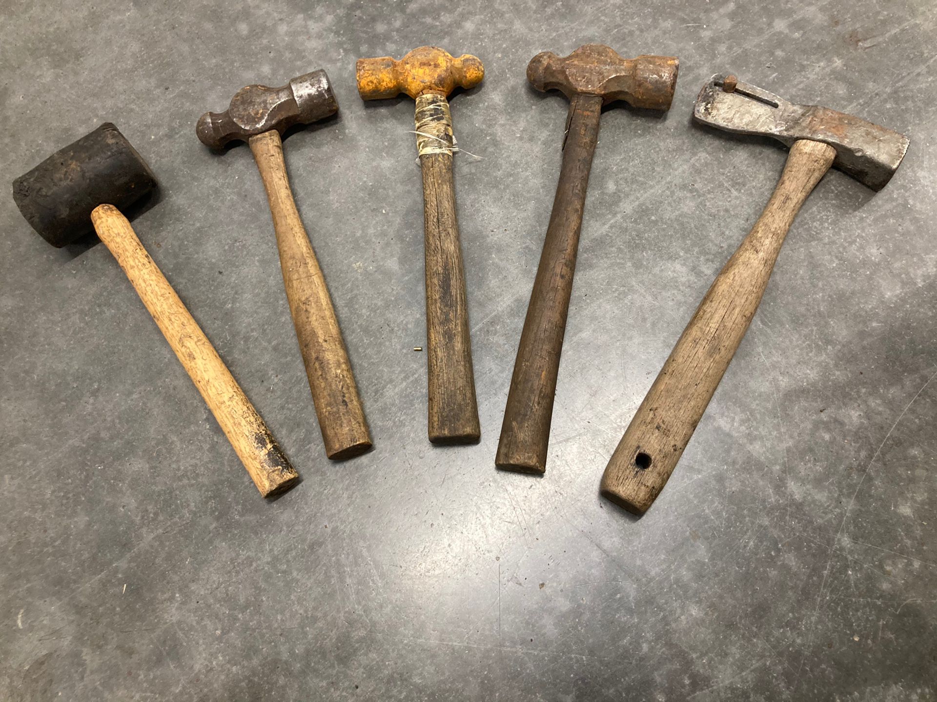 Various Old Hammers