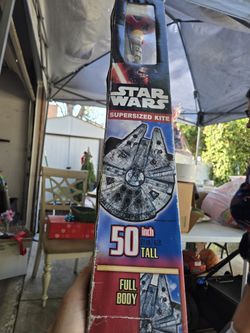 New In Box Starwars Kite 50inch Tall