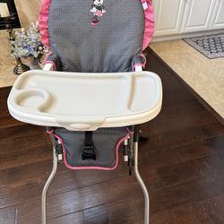 Disney Baby Pink High Chair